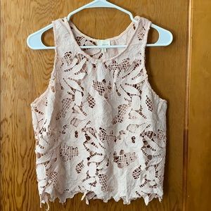 Blush Pink Summer Top